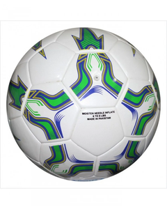 Balón de fútbol profesional de cuero PU con logotipo personalizado, tamaño oficial 5, para partidos de fútbol al aire libre/entrenamiento - Product Image 1
