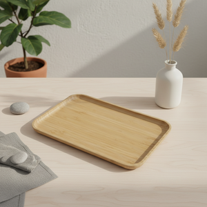 Bandeja de Té 3203031-30X20 al por Mayor, Tabla de Madera Completa con Mango de Madera Contrachapada para Exportación - Product Image 2