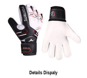 Guantes de portero de cuero Premium personalizables de alta calidad para uso en exteriores - Product Image 5