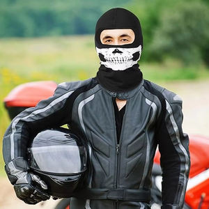 Masque en soie de protection solaire pour le cyclisme en plein air, design tête de mort, anti-poussière, cagoule personnalisée, respirant, séchage rapide, masque de ski personnalisé - Product Image 5