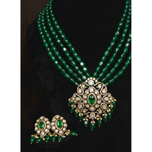 Blue Stone Pendant Set with Studs Fine Jewelry Sets - Product Image 1