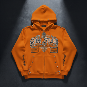 DTF DTG เสื้อฮู้ดมีซิปสำหรับฤดูหนาวชุดแนวสตรีท Y2k ผู้ชายคุณภาพสูงโอเวอร์ไซส์ใส่ได้พอดีตัว100% ผ้าฝ้าย - Product Image 6