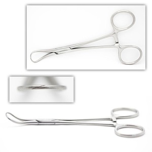 Pinza para Toallas Backhaus, Manual, 13 cm, Acero Inoxidable Quirúrgico de Alta Calidad, Certificación CE ISO13485, Instrumento General - Product Image 6