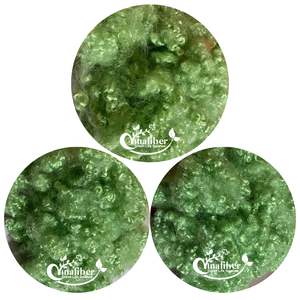 Fibra cortada de poliéster reciclada de bajo precio 100% copos de PET grado verde HCS para textiles para el hogar juguetes suaves edredón Material de relleno - Product Image 3