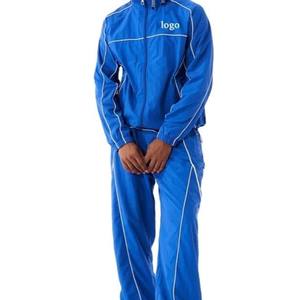 Chándal cortavientos de nailon personalizado para hombre, chándal impermeable de dos piezas de alta calidad con nuevo diseño, chándal informal de invierno - Product Image 4