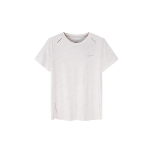 เสื้อยืดคอกลมลำลองสำหรับผู้หญิง ERKE ทรงเข้ารูปและระบายอากาศได้ดี สีชมพูเปลือกหอย ไซส์ XS XXS XL - Product Image 1