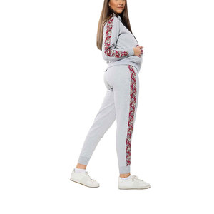 Chándal de gimnasio personalizado para mujer, conjunto de Jogger deportivo de 2 piezas, chándales de mujer, traje de entrenamiento, chándal de entrenamiento atlético - Product Image 3