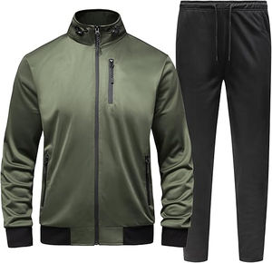 ชุดวอร์มใส่สบายสำหรับผู้ชายชุดวอร์มกางเกงสำหรับใส่วิ่งชุดออกกำลังกาย - Product Image 1