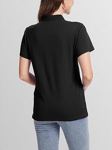 Camisetas de Golf Casuales de Punto Transpirable Profesionales Personalizadas, 100% Algodón, Ropa de Verano, Nueva Llegada, Camisetas OEM al por Mayor - Product Image 2