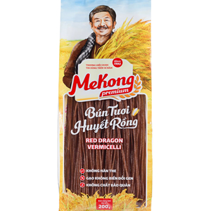 Nouilles de riz Vermicelli Red Dragon 200g, nouilles de riz séchées fines, fabricant OEM Vietnam - Product Image 1
