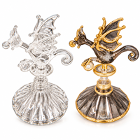 Bouteilles de parfum en verre en forme de dragon égyptien faites à la main pour la vente en gros