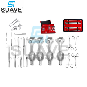 ชุดอุปกรณ์ผ่าตัดทางนรีเวช35ชิ้นชุดเครื่องมือผ่าตัดทำขึ้นเอง - Product Image 4