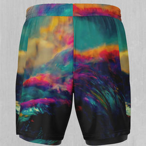 Short de sublimation en tissu polyester haut de gamme pour hommes/tailles personnalisées Short de sublimation pour hommes à prix le plus bas respirant avec OEM - Product Image 5