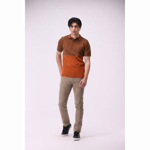 เสื้อโปโลสำหรับผู้ชาย, สินค้ามาใหม่ขนาดพิเศษดีไซน์ไม่ซ้ำใครพร้อมคุณสมบัติแห้งเร็วทำในปากีสถานผ้าฝ้าย100% ลายพื้น - Product Image 2