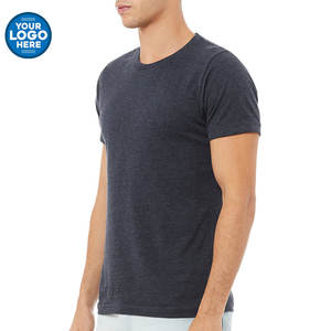 T-shirts d'été pour hommes, impression numérique personnalisée sur coton, t-shirts vierges de haute qualité, t-shirt homme en coton - Product Image 5