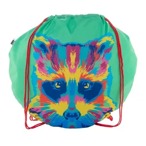 CreaDraw - Bolsas Deportivas Ecológicas con Cordón de Cierre, Fabricadas con RPET, para Artículos Promocionales - Product Image 5