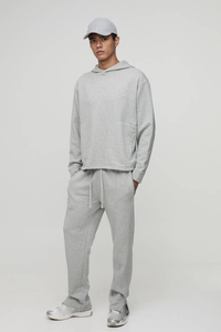 เสื้อฮู้ดผ้าฟลีซแบบสวมหัว ทรงปกติ ผ้าฝ้าย 100% สำหรับฤดูหนาว เป็นมิตรกับสิ่งแวดล้อม ไซส์ใหญ่ จำนวนมาก สำหรับผู้ชาย - Product Image 4