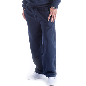 Men's Premium Quality Eco-Friendly Breathable Quick Dry Loose Fit Mid Casual Cotton <b>Polyester</b> <b>Jogger</b> Pants Drawstring Pockets - Product Image 4