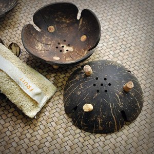 จานสบู่กะลามะพร้าว100% กะลามะพร้าวธรรมชาติจาก Eco2go เวียดนาม - Product Image 4