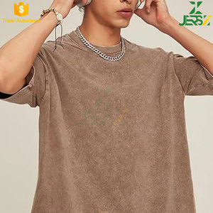 OEM unisexe 260 GSM recadrée T-shirt vierge 100% coton Boxy Fit T-shirt surdimensionné pour hommes femmes Logo personnalisé Option Style formel tissé - Product Image 5