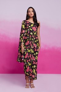 Ensemble décontracté 2 pièces Henixa Creation pour femme, coupe ajustée, lavable, séchage rapide, emballage personnalisé, idéal pour les fêtes d'été, style indien et pakistanais - Product Image 3