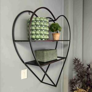 Stylish Durable Powder-Coated Steel <b>Wall</b> <b>Shelf</b> with Open Design for Display and Organization in Commercial Spaces at Best Price - Product Image 5