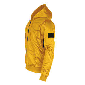 Sudadera con capucha de moto con logotipo personalizado y acolchado, prendas de vestir exteriores cómodas con protección oculta para jinetes - Product Image 3