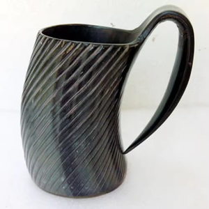 Meilleure qualité écologique naturel corne de boeuf tasse poli Viking corne à boire Animal Design usine décorative décoration de la maison - Product Image 1