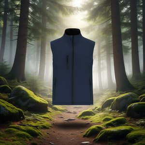 เสื้อกั๊กซอฟต์เชลล์ Mireo รุ่น Sustainable ผลิตจากวัสดุ RPET สำหรับเดินป่า พร้อมถุงกันน้ำ และสินค้าที่เป็นมิตรต่อสิ่งแวดล้อม - Product Image 3