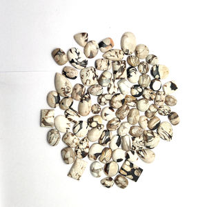 เบาะลูกแพร์ทรงรีทรงกลม10-20มม. แจสเปอร์170 GMS Lot iroc ขายฟรีขนาดผสมทรงหลวมอัญมณี Cab - Product Image 1