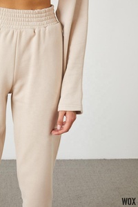 Servicio OEM, Pantalones Jogger Básicos de Algodón Grueso Extra Grandes para Mujer, Oferta al por Mayor, Tendencia 2024, Calidad Premium - Product Image 3