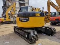 Pelle sur chenilles japonaise Komatsu PC 128 us d'occasion, pelle à chenilles midi Komatsu 13ton à Shanghai en Chine