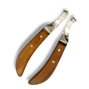 ADAN INSTRUMENTS Coltello Curvo per Zoccoli di Cavalli in Acciaio Inossidabile, Strumento Veterinario Doppio per la Cura degli Animali di Grossa Taglia - Product Image 3