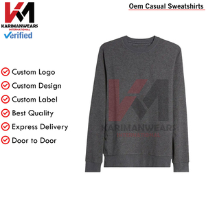 Rue à la mode hommes sweat 350 grammes poids lourd surdimensionné goutte épaule pull impression personnalisée mode sweat pour hommes - Product Image 5