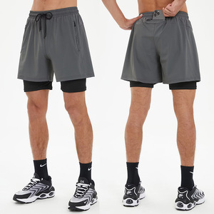 Pantalones Cortos Deportivos para Hombre con Logotipo Personalizado, Transpirables, de Secado Rápido, Ligeros, para Entrenamiento, Gimnasio, con Bolsillos - Product Image 4