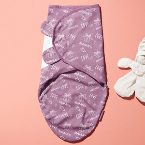 POLKA TOTS 100% couverture d'emmaillotage douce en mousseline de coton, sac de couchage pour nouveau-né 0 à 6 mois bébé enfants - Product Image 2