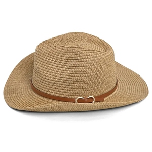 Sombrero de vaquero de cuero de verano superventas con logotipo de impresión personalizado Accesorio deportivo de moda de nuevo estilo a un precio inmejorable - Product Image 2