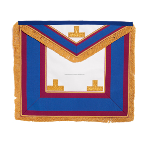 Mark Grand Apron Premium Quality Embroidery Regalia <b>Adjustable</b> Belt Durable Fabric Custom Wholesale Supply - Product Image 4