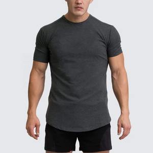 Ropa de calle para hombre, Camiseta deportiva a granel, informal, de algodón orgánico, para gimnasio - Product Image 2