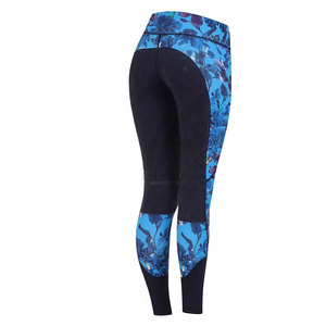 Leggings de Equitación para Mujer, Pantalones de Montar a Caballo con Sublimación, Material de Spandex y Poliéster - Product Image 3