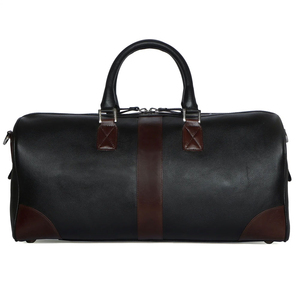 Bolsa de viaje de tamaño personalizado de cuero genuino de primera calidad unisex, logotipo personalizado, función plegable, precio bajo, venta, nuevo producto - Product Image 1