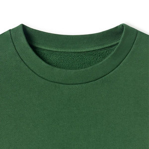 Sudadera Básica Extra Grande con Cuello Redondo para Hombre, Ropa de Trabajo Informal con Estampado Bordado en Relieve, 100% Algodón para Invierno - Product Image 3