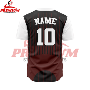 Camiseta de béisbol personalizada con bajo MOQ, camiseta de béisbol sublimada de nuevo diseño - Product Image 2