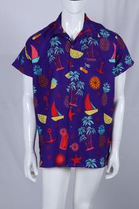 เสื้อเชิ้ตฮาวายแขนสั้นสำหรับผู้ชายเสื้อเดินชายหาดพิมพ์ลายสำหรับ2023ฤดูร้อน - Product Image 2