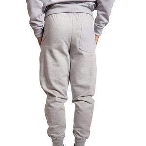 Conjunto Deportivo de Felpa Esencial para Hombre, 400GSM, Algodón Peinado, Sudadera con Cuello Redondo y Pantalones Jogger, Ropa de Dormir - Product Image 4