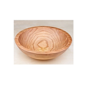 Bol à salade en bois de bonne qualité avec un ensemble de couverts en acier inoxydable pour la décoration de table à la maison - Product Image 2