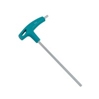 Kunci Hex T-Handle Profesional Mekanik Berlapis Krom Berkualitas Tinggi 2.5mm 10mm Pegangan Kuat Kekerasan Tinggi