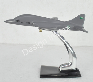 โมเดลเครื่องบินเครื่องบินเครื่องบินเคลือบสีเทาสำหรับธุรกิจและของสะสมโมเดลเครื่องบินหล่อแบบอะลูมิเนียมสำหรับราชวงศ์ซาอุดิอาระเบียโมเดลเครื่องบิน - Product Image 3