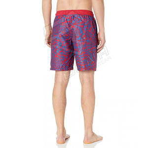 Short de Bain Homme Style High Street Séchage Rapide Imperméable Respirant Respectueux de l'Environnement 100% Coton Motif Solide Sublimation Imprimé - Product Image 5