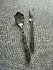 Ensemble de couverts de luxe en argent avec finition miroir, idéal pour les repas en famille, les fêtes et les cadeaux, provenant d'Inde - Product Image 6